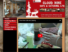 Tablet Screenshot of cloudninecafeusa.com